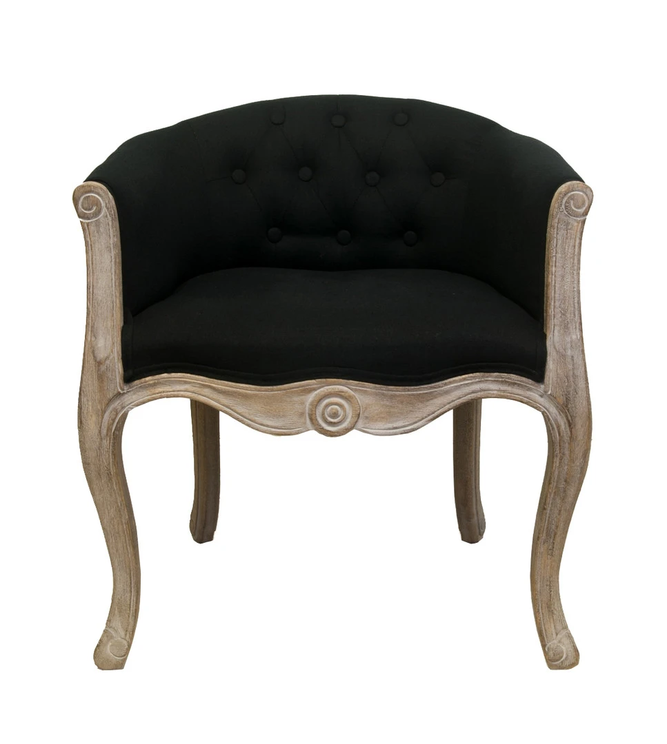 заказать стильное Низкое кресло ретро Kandy Black