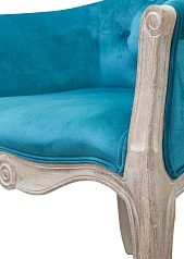 купить Низкое кресло Kandy Blue Velvet в интернет-магазине