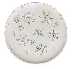 красивые Тарелка большая "Snow" арт NG02