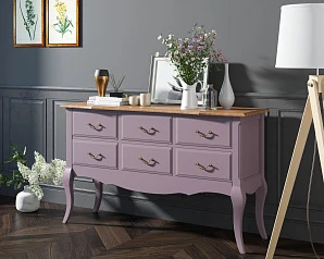 Консоль "Leontina Lavanda" 6 ящиков арт ST9358L в интернет-магазине