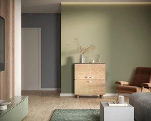 купить Комод с двумя дверками и ящиком "Split" SP03