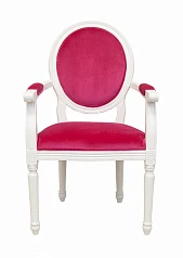 купить красивые Мягкий стул с подлокотниками Diella Pink в интернет-магазине