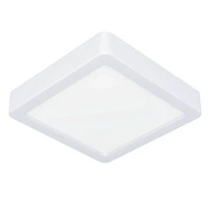 заказать 900646 Накладной светильник  FUEVA 5, 11W (LED), 3000K, IP44, L160, B160, H28, сталь, белый / пластик, белый