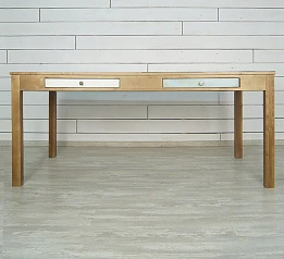 заказать Стол "Aquarelle Birch" темный арт RE-21ETG/4