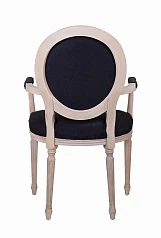 Мягкий стул с подлокотниками Delo Arm Black на заказ