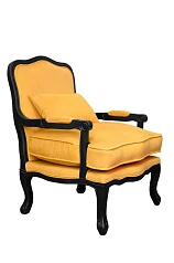 Мягкое кресло ретро Nitro Yellow V2 на заказ