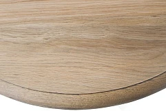 Журнальный столик круглый Valent White на заказ