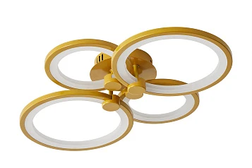 стильные Люстра Oris 4 rings gold