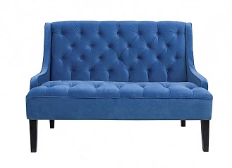 красивые Прямой двухместный американский диван Sommet синий на заказ