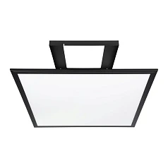 заказать 900819 Потолочный светильник  SALOBRENA 1, 33W (LED), 4000K, 4700lm, L595, B595, H50, алюминий, сталь, черный / пластик, белый