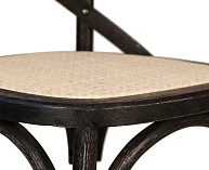 Стул Cross Back Black Brush в интерьере