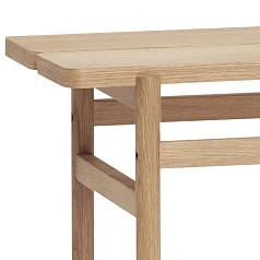 БАНКЕТКА HUBSCH, ДУБ, FSC, НАТУРАЛЬНЫЙ на заказ