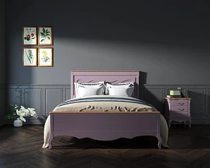 купить стильные Кровать "Leontina Lavanda" 160x200 арт ST9341/16L в интернет-магазине