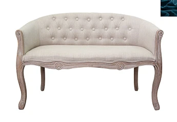 Дизайнерский двухместный диван Kandy Double Mocca цвет синий