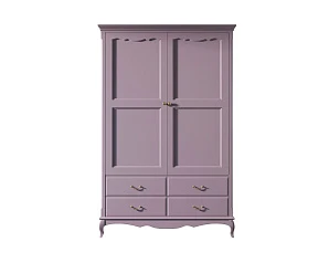 фото Шкаф "Leontina Lavanda" двустворчатый с ящиками арт ST9327KR2L