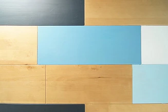 заказать Стол "Aquarelle Birch" темный арт RE-21ETG/4