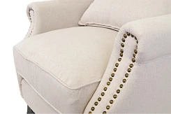 Мягкое полукресло с подлокотниками Scott в интерьере