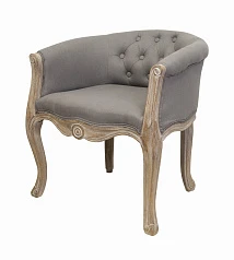 купить Низкое кресло ретро Kandy Grey