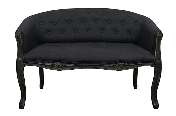 купить Двухместный дизайнерский диван Kandy Double Black Old