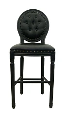 фото Дизайнерский барный стул Filon Button Black в интерьере