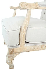 Кресло с пуфом Honesta Beige