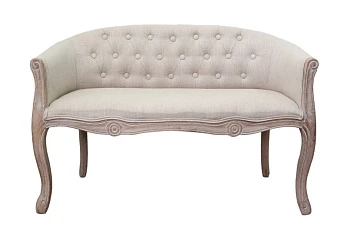 красивый Дизайнерский двухместный диван Kandy Double Mocca цвет коричневый в интернет-магазине