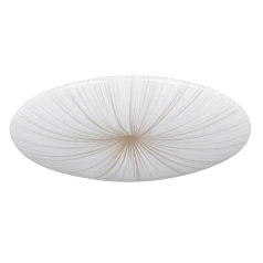 заказать стильные 900501 Потолочный светильник NIEVES 1, LED 7X4,4W, 3710lm, H70, ?510, сталь, белый/пластик, белый, золотой