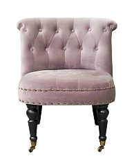 Низкое кресло Aviana Pink Velvet в интерьере