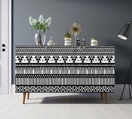 Комод "Berber" три дверки 19 принт арт BB01/Print_19 на заказ