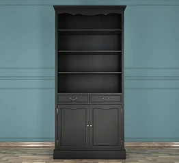 Книжный шкаф "Leontina Black"  арт ST9330BLK в интернет-магазине