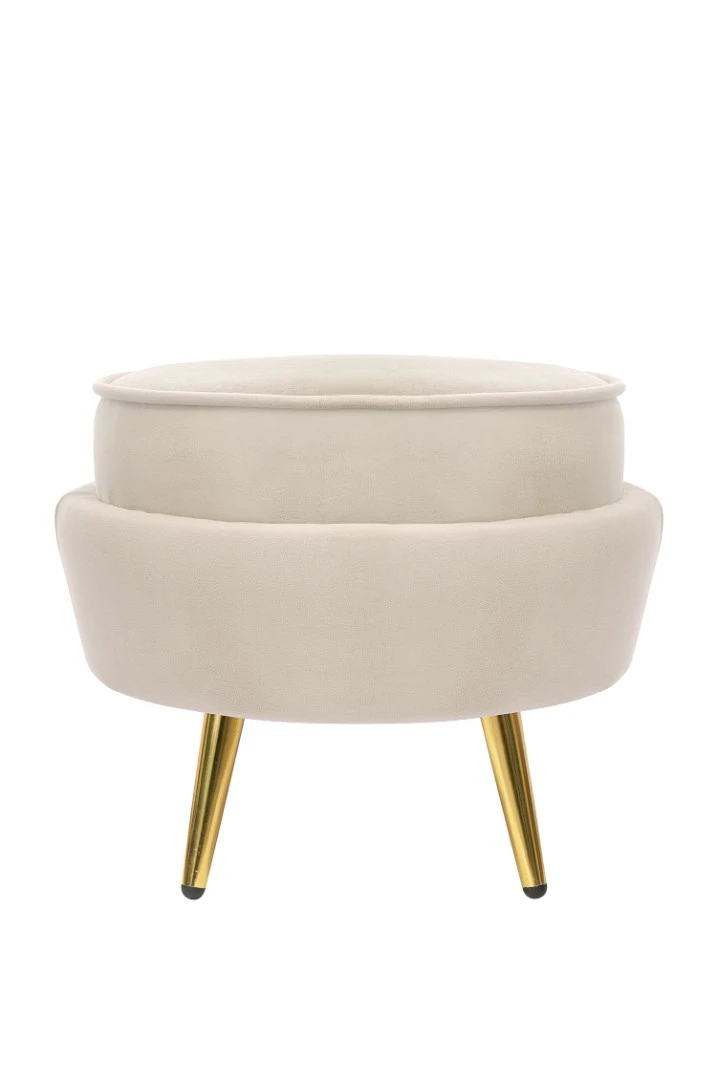 фото Пуф Pearl Adorn Beige в интерьере