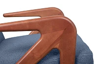 купить стильное Кресло в современном стиле синее Arrow BR