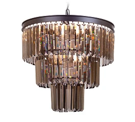 стильные Люстра Odeon 3 Rings Smoke