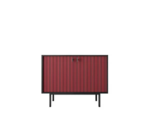 заказать Комод с двумя дверками "Emerson" арт EM02/red/L