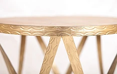 купить Журнальный столик круглый Parlan Gold