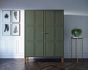 красивый Шкаф "Andersen" широкий двухстворчатый арт AN27 на заказ