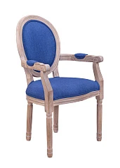 стильный Мягкий стул с подлокотниками Volker Arm Original Blue на заказ