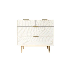 купить красивый Комод с четыремя ящиками "Line" LN14/GR1/beige
