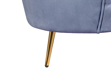 Диван ракушка Pearl Double Blue в интернет-магазине