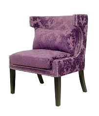 купить Мягкое полукресло с подлокотниками Suza Violet