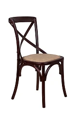стильный Стул Cross Back Chocolate