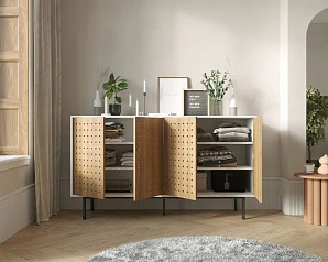 купить красивый Комод большой с дверками KOTO арт KT20 в интернет-магазине