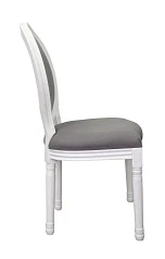 Дизайнерский обеденный стул модерн Volker Grey and White на заказ