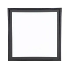 фото 900817 Потолочный светильник  SALOBRENA 1, 14W (LED), 4000K, 2000lm, L300, B300, H50, алюминий, сталь, черный / пластик, белый в интерьере