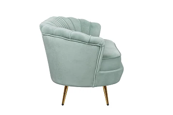 Диван ракушка для гостиниц Pearl Triple Green в интернет-магазине