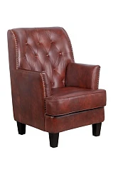 Кожаное кресло Noff Leather V2 в интерьере