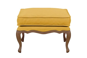 фото Дизайнерская банкетка Nitro Yellow Ottoman в интерьере