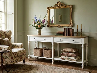 Большая консоль "Одри (Odri)" арт od2124L в интерьере