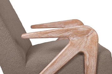 Кресло с пуфом Arrow Oak V2 в интерьере