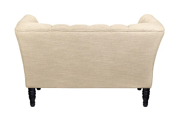 Дизайнерский двухместный диван Dalena Beige в интерьере